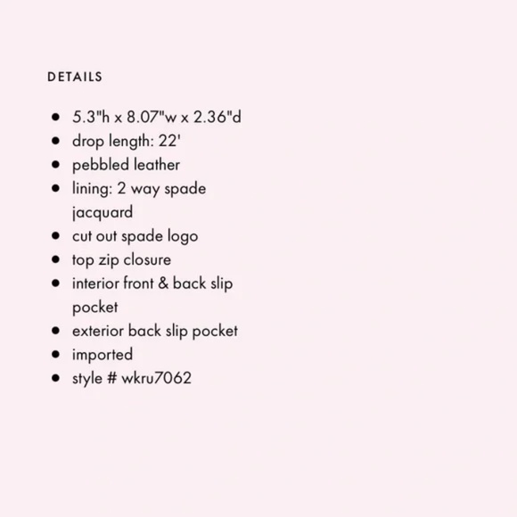 Kate Spade Kourtney Chevron Camer Bag - Picture 11 of 11